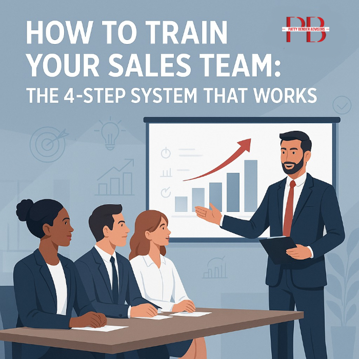 How to Train Your Sales Team: The 4-Step System That Works
